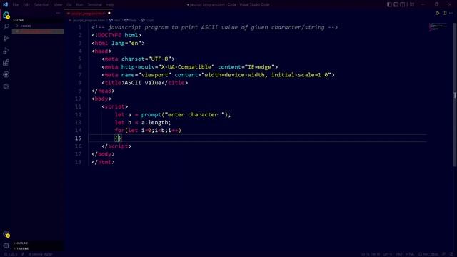 javascript program to print ASCII value of given character/string |codebook #codebook #javascript смотреть онлайн