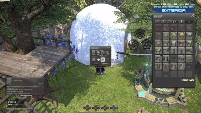 FFXIV Floating Outdoor Furnishings on the Fence смотреть онлайн