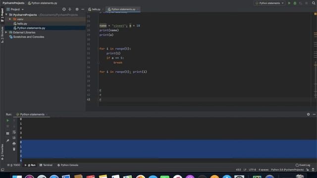 Python3 Indentation and Comments смотреть онлайн