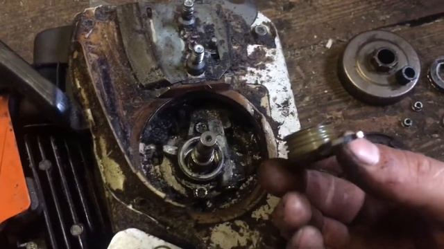 Снятие сцепления штиль мs361 смотреть онлайн