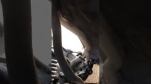 Установка переднего датчика Автокорректора на Mitsubishi Lancer 10