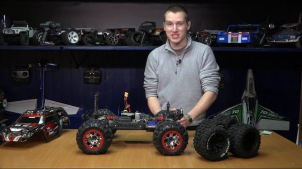Тюнинг Traxxas Summit ... БК система и колеса