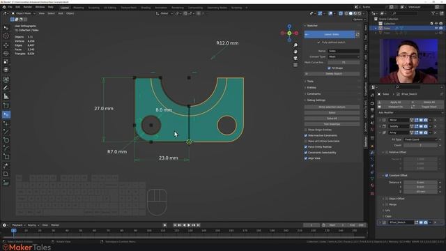 CAD Sketcher 0.27.2 Update & Hidden Features...