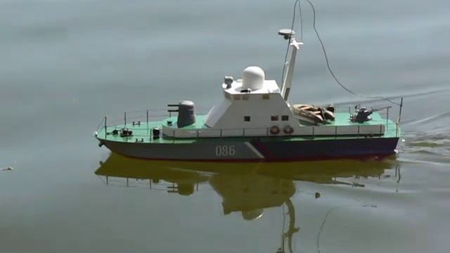 Модель патрульного катера в масштабе 1/35 смотреть онлайн