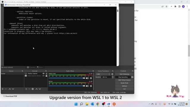 Installing WSL2, Docker and Conda on Windows OS смотреть онлайн