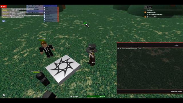 Talking to DracoSwordMaster after the ROBLOX April Fools Day 2012 hack смотреть онлайн