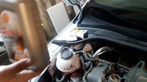 Шкода Рапид масложор.