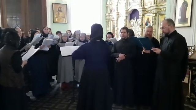 Великий покаянный канон Андрея Критского. Песнь 3 2021 03 18 смотреть онлайн