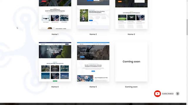 Skylon - Drone Aerial Photography and Videography WordPress Theme смотреть онлайн