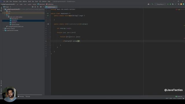 Java Programming: Bubble Sort Algorithm Implementation (Step-by-Step Tutorial) смотреть онлайн