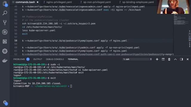 Capitulo 114 - Seguridad en Kubernetes. Parte 2: Admission Controllers y PodSecurityPolicies смотреть онлайн