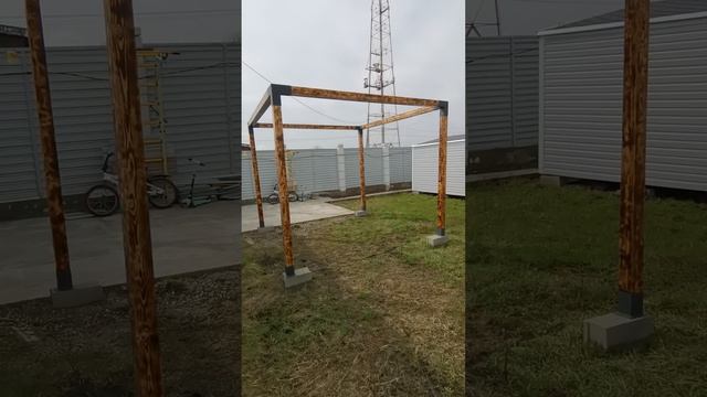 Беседка своими руками смотреть онлайн