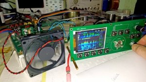 Работа в эфире на 40 метрах 100 Вт SDR Маламут 2022