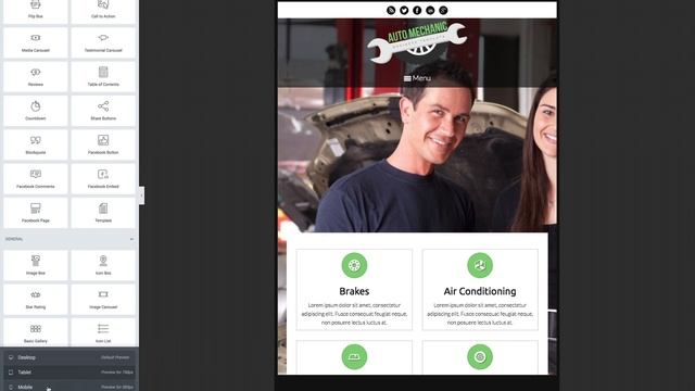 The Body Shop WordPress Theme - easily build a website for your car repair business смотреть онлайн