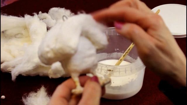 Делаю ватную игрушку" Избушка на курьих ножках" смотреть онлайн