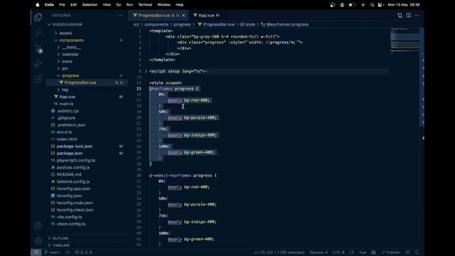 4: Vue 3 Fancy Progress Bar | Tailwind CSS смотреть онлайн