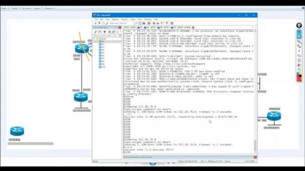 5.3 Диагностика и поиск ошибок в конфигурации IPSEC туннеля