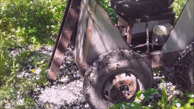 Грузоподъёмность электрички. Гидравлика на электротрактор. Homemade electric tractor. DIY. смотреть онлайн