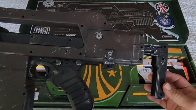 My Custom Painted Nerf Pulse Rifle смотреть онлайн