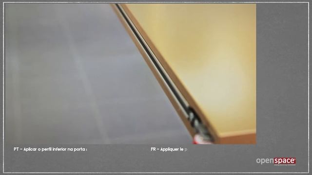 Установка раздвижной системы INVISIBLE WOOD дверь деревянная. смотреть онлайн