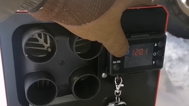 Эксперимент!!! Разогрев Нивы в минус 40 градусов китайской автономкой или так называемым сухим фено смотреть онлайн