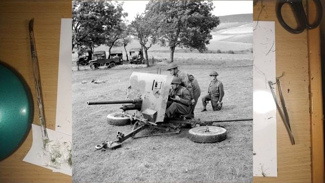 Диорама QF-2 Pounder в масштабе 1/72 | Бронетехника смотреть онлайн