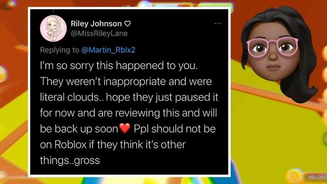 Roblox Cloud Face Accessory Got CONTENT DELETED?WHY!?