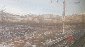 Поездка от ст. Медногорск до ст. Кувандык на ЭД9М-0096