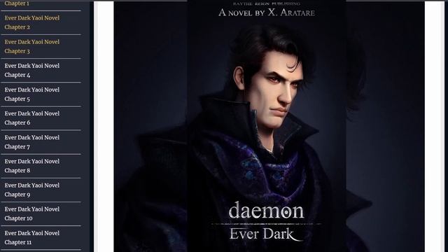 About Ever Dark (and Raythe's vampire stories.) смотреть онлайн