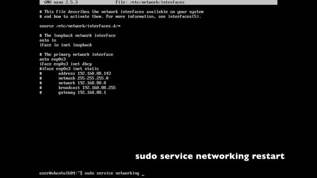 Linux для начинающих. Урок 4: настройка сети смотреть онлайн