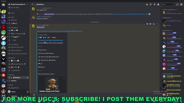 How To Get Golden Swag Cool Plush in UGC Limited Codes (ROBLOX FREE LIMITED UGC ITEMS) смотреть онлайн