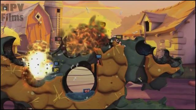 Dread играет в Worms Revolution (самые интересные моменты) смотреть онлайн