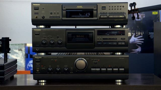 Technics RS-BX501 - кассетная дека.Technics SL-PS770D - CD.Technics A-700MK3 - усилитель.