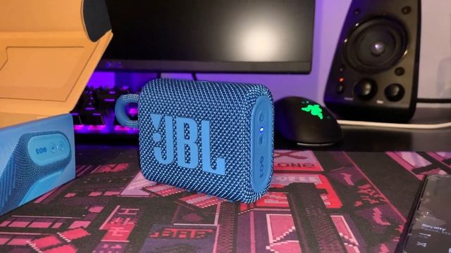 Unboxing and sound test my new JBL Go 3 Eco blue!!! смотреть онлайн