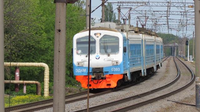 ЭД4М-0393 Евпатория-Симферополь смотреть онлайн