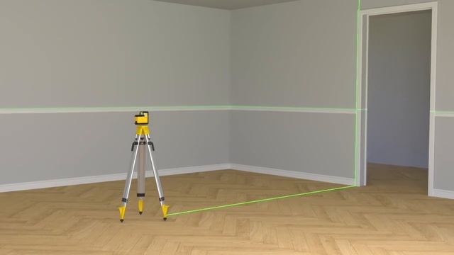 STANLEY® 360° Cross Line Green Beam Laser Level смотреть онлайн
