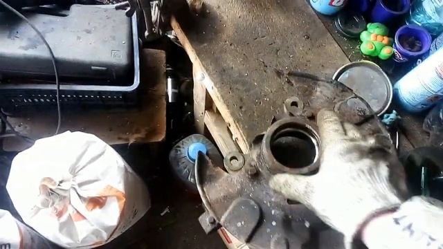 Lifan Solano//Замена подшипника передней ступицы смотреть онлайн