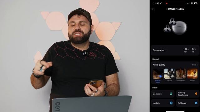 Huawei FreeClip. Cercei Sau Casti.Ciudatele Ca Si Design, Dar Sunet Si Confort Mult Peste Asteptari