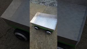 самодельная электро тележка, из гироскутера, помощник в маленьких делах!