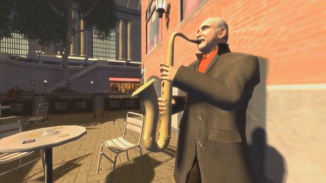 GTA 4 Saxophonist Player Gandalf Meme