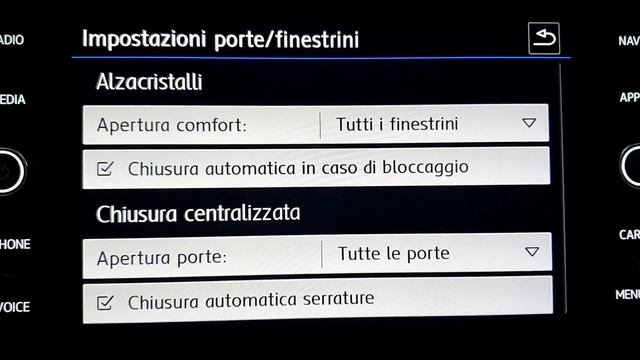 Abilitazione Chiusura Finestrini E Tetto Con Un Click VW Golf 7.5 Restyling, Tiguan, Passat E Altre