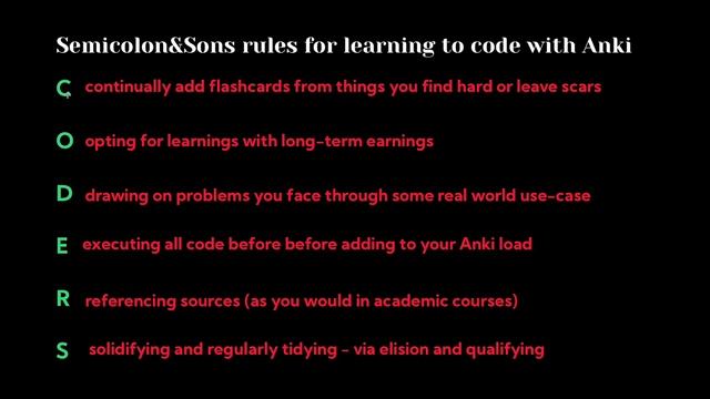 How to Learn to Code I: Use SRS and Anki смотреть онлайн