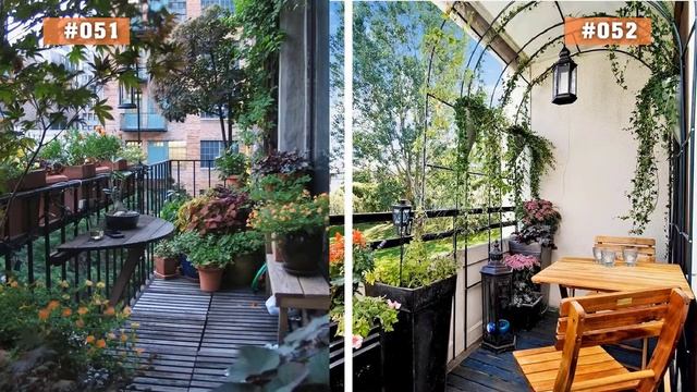 100 Cozy Balcony Garden Ideas | How to Decorate Your Balcony смотреть онлайн