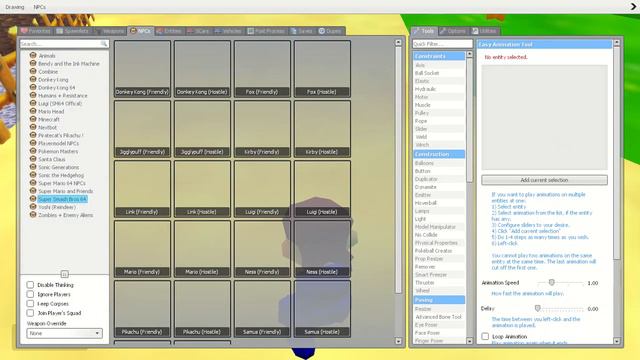 MARIO 64 IN GMOD WITH BLUE MARIO