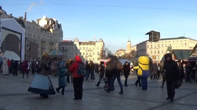Welcome to Ukraine: Merry Christmas & Happy New Year at Sophia Cathedral Kiev Ukraine смотреть онлайн