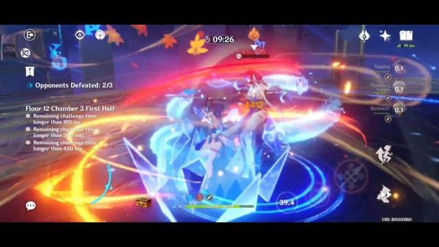 C5 Yanfei Mono Pyro & C0 Raiden Mono Electro - 2.8 Spiral Abyss Floor 12 Fullstar | Genshin Impact смотреть онлайн