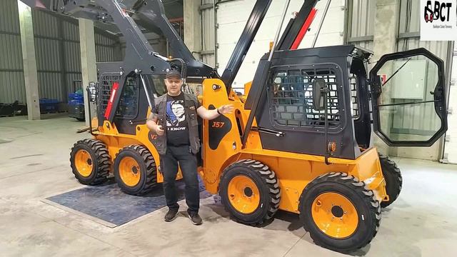 Сравнение минипогрузчиков. BAWOO с вертикальным и радиальным подъемом.В чем отличия и преимущества_ смотреть онлайн