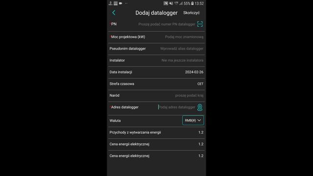 SmartESS - Konfiguracja WiFi I Parowanie Urządzenia