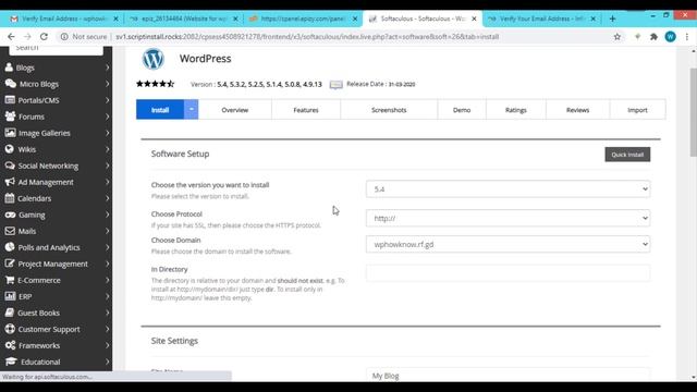 Infinity Free Complete WordPress Tutorial. Free Hosting & Free Domain With InfinityFree
