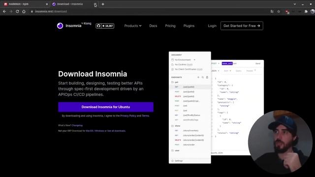 #4 - Como trabalhar com Insomnia e método POST - Node + express + Sqlite - Criando API CRUD com Nod смотреть онлайн